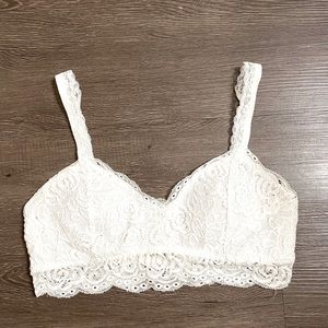 White Lace Bralette